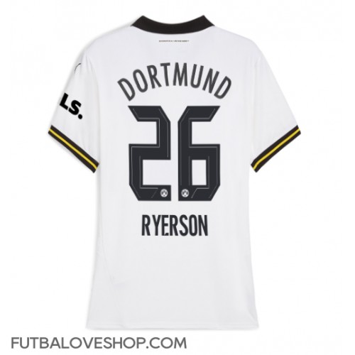 Dres Borussia Dortmund Julian Ryerson #26 Tretina pre Ženy 2024-25 Krátky Rukáv